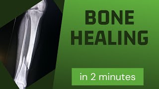 Bone healing in 2 mins [upl. by Otrebilif969]