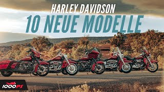 HarleyDavidson Neuheiten 2023  10 neue Modelle [upl. by Snilloc]