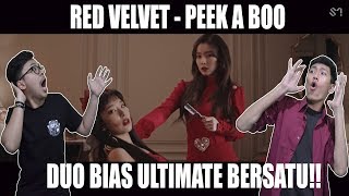 GOKSS SEKALI RED VELVET  PEEK A BOO MV REACTION  INDONESIA [upl. by Nemra]