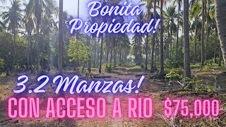 🔴79 VENDIDO Se Vende 302 Manzanas con Acceso a RIO [upl. by Januarius]