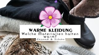 🌸 WARME KLEIDUNG FÜR DEN WINTER  WORAUF ACHTEN Tipps für Frostbeulen  Fashion Friday [upl. by Wittenburg35]