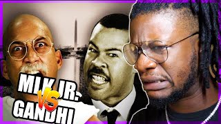 Gandhi vs Martin Luther King Jr Epic Rap Battles of History REACTION [upl. by Naffets496]