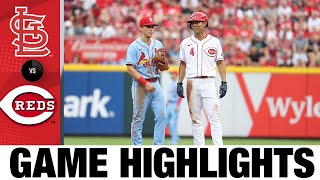 Cardinals vs Reds Game Highlights 72421  MLB Highlights [upl. by Komara143]