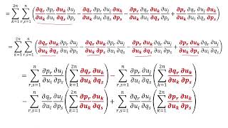 Relation between Lagranges and Poisson brackets [upl. by Isus]