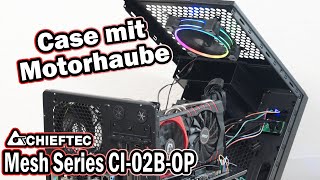 mATX zum Aufklappen  Chieftec Mesh Series CI02BOP Gehäuse Test [upl. by Inwat]