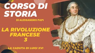 La rivoluzione francese 3 Fase monarchicocostituzionale 179192 Costituzione e caduta di Luigi XVI [upl. by Arocat]