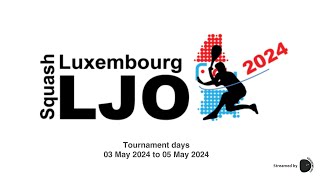 Luxembourg Junior Open 2024  Court 2  Day one [upl. by Miuqaoj]