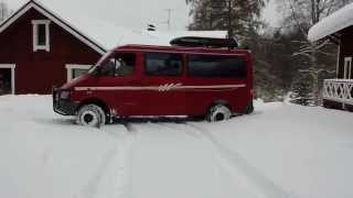 Mercedes Benz Sprinter 312d 4x4 in the snow 1 [upl. by Mcleroy871]