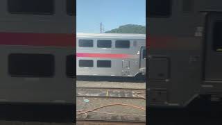 NJDOT 4101 GP40ph2b in Suffern Yard Southbound njtransit newjerseytransit nyrailfan train [upl. by Marget]