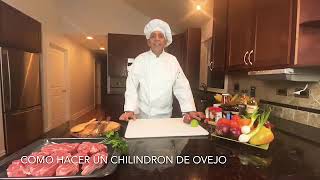 Como hacer un chilindron de ovejo [upl. by Notsur]