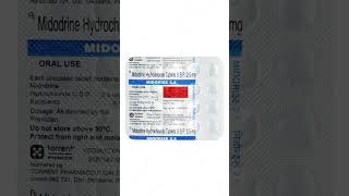 Midorise 25 टैबलेट का उपयोग hypotension  Bp fallmidodrine oral tablet usesmedicine torrent [upl. by Ffilc373]