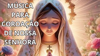 Música coroação de Nossa Senhora Letra e cifra simplificada [upl. by Aihtnyc385]