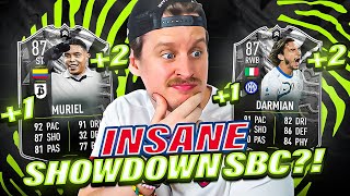 INSANE SHOWDOWN SBCs Showdown MURIEL vs DARMIAN Review FIFA 22 Ultimate Team [upl. by Uzzi]