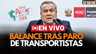 🔴 ACUERDOS DEL CONSEJO DE MINISTROS TRAS PARO DE TRANSPORTISTAS  EN VIVO [upl. by Dav]