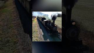 Steam Train Passing Thru Rural Ohio trains shorts [upl. by Edna566]