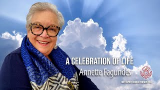 A CELEBRATION OF LIFE  Annette Fagundes [upl. by Groark]