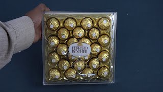 Ferrero Rocher Premium Chocolates Chatpat Review [upl. by Doowron]