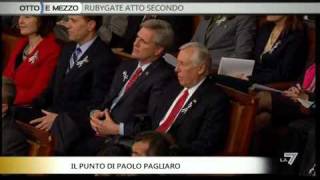 OTTO E MEZZO IL PUNTO  Il dicorso di Obama al Congresso [upl. by Adianes]