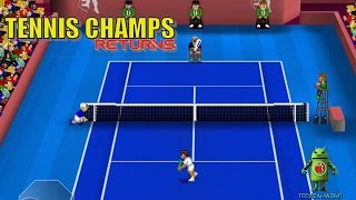 Tennis Champs Returns iOS  Android Gameplay HD [upl. by Lien718]