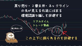 無駄な損切りを減らそう！上下に振られそうだというのは環境認識の時点からわかることもある！ [upl. by Llednew]