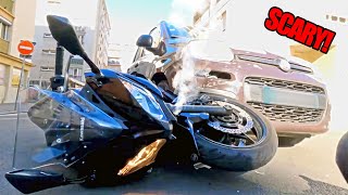 11 Minutes OF CRAZY and UNEXPECTED Motorcycle Moments  Ep 585 [upl. by Jannel]