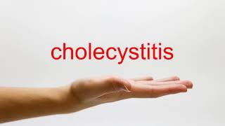 How to Pronounce cholecystitis  American English [upl. by Ahtela]