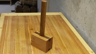 Making a Woodworking Mallet [upl. by Jemima]