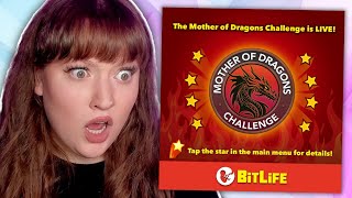 HOW TO DO THE quotMOTHER OF DRAGONSquot CHALLENGE IN BITLIFE [upl. by Nylodnew]