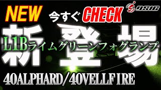 【新登場ライムグリーンフォグ】40系アルファード 40系ヴェルファイア 新型 LED フォグランプ イエロー ライムグリーン グリーン かっこいい 爆光 新登場 オシャレ ライムイエロー ライト [upl. by Sorgalim299]