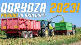 Emisja spalin 101✓Kiszonka 2023✓URWysocki✓Claas Jaguar 820✓3x Casemx110✓JD 6800✓3xfortschritt t088 [upl. by Surovy]