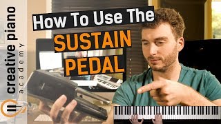 Sustain Pedal  SIMPLE exercise gets you using the piano sustain pedal NOW [upl. by Murdock]