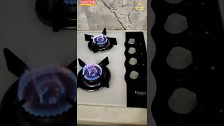 prestige hob top gas stove cleaning gas hob repair how to repair prestige gas stove shorts [upl. by Vez]