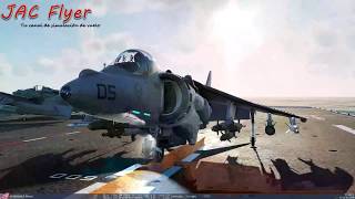 PRACTICANDO EL HARRIER y LA GACELA DCS  PACHANGA CON EL AMIGO MOORE [upl. by Africah838]