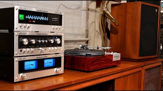 Marantz 140 3200 112 6300 Teac X2000R Klipsch Heresy  Vintage Hifi Demo [upl. by Icram]