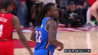 Rockets vs Thunder Highlights 1212024 [upl. by Miquela]