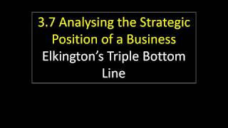 37 25 Elkingtons Triple Bottom Line [upl. by Hillyer]