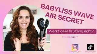 BabyLiss Wave Secret Air automatische krultang testen [upl. by Jessey279]