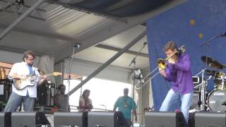 Bonerama  Helter Skelter  New Orleans JazzFest 2013 [upl. by Nywloc]