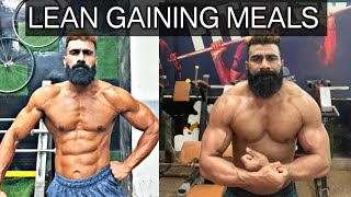 How many meals I eat to gain weight  Lean Gaining Diet [upl. by Broeder]