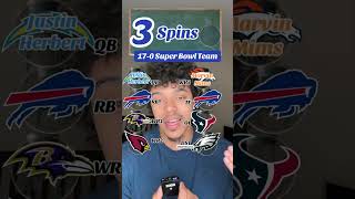 3 Spins for 170 NFL Super Bowl Team 👀🔥 nfl football [upl. by Gardel506]