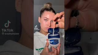 3 Overnight Vaseline Hacks For Girls  Overnight beauty tips Using Vaseline  short vaseline [upl. by Prissy]