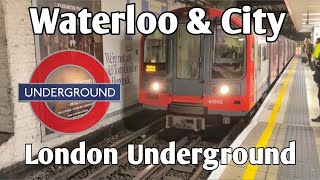 London Underground  Waterloo amp City Line  London 2024 [upl. by Oiraved465]