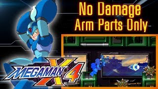 Mega Man X4 X Colonel II  No Damage  Stock Arm Only [upl. by Dann]