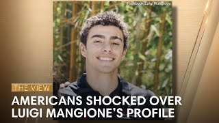 Americans Shocked Over Luigi Mangione’s Profile  The View [upl. by Notlit]