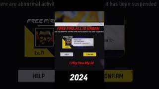 Free fire account unban kaise karen  how to unban free fire account  2024 ff Account unban short [upl. by Latyrc320]