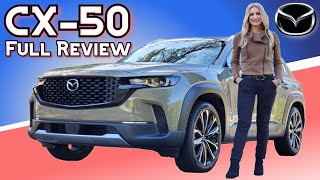 2024 Mazda CX50 Review [upl. by Laemsi]