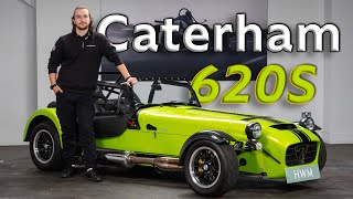 This Caterham 620S Looks Incredible in Roulette Green  A Walk Around With Jean [upl. by Isoais537]