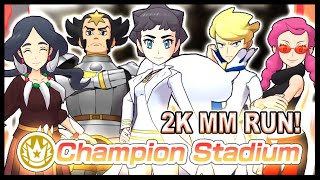 Really That Hard 1stTime 10K Master Mode VS Kalos Champion Stadium  Pokemon Masters EX [upl. by Echo]