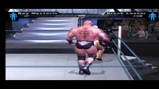 Rey Mysterio Vs Brock Lesnar  Single Match  Season Mode  SmackDown here comes the Pain [upl. by Teece51]