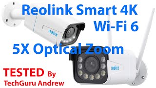 Reolink Smart 4K WiFi 6 Security Camera RLC811WA [upl. by Novel]